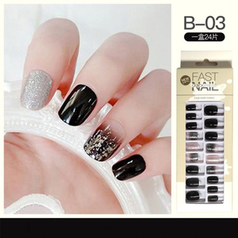 Press on Fake Nails Box of 24 pieces