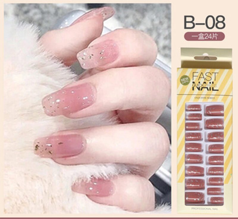 Press on Fake Nails Box of 24 pieces