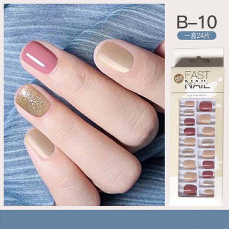 Press on Fake Nails Box of 24 pieces