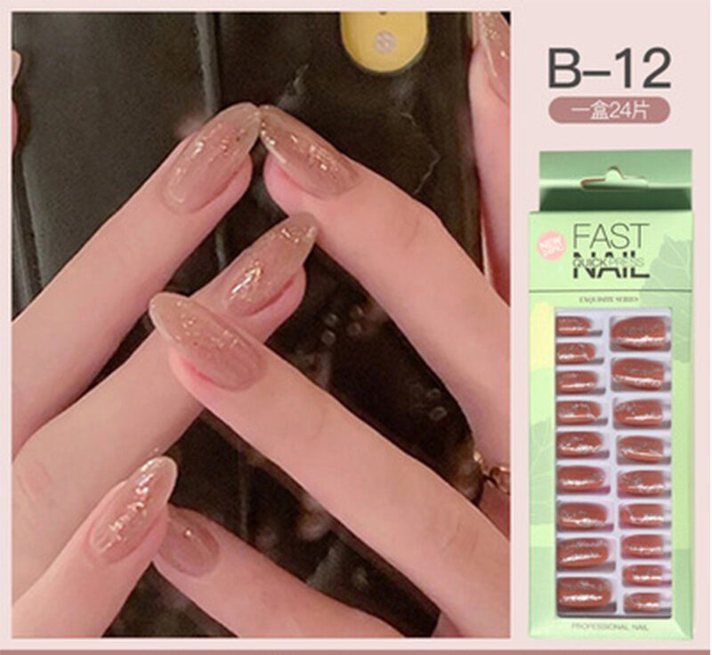 Press on Fake Nails Box of 24 pieces