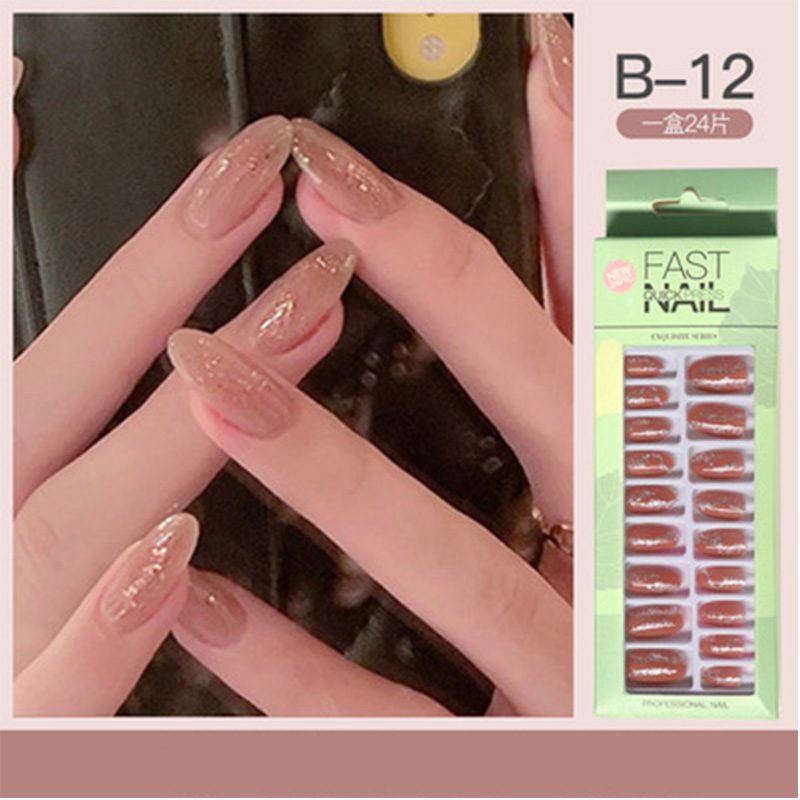Press on Fake Nails Box of 24 pieces
