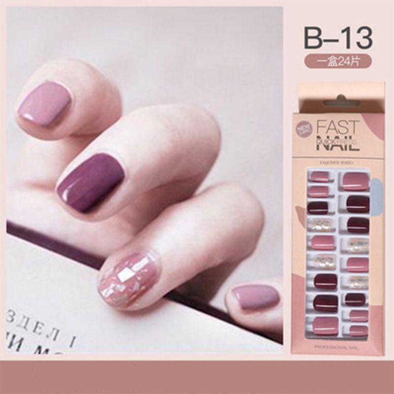 Press on Fake Nails Box of 24 pieces