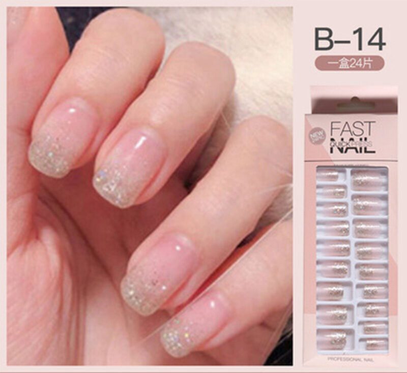 Press on Fake Nails Box of 24 pieces