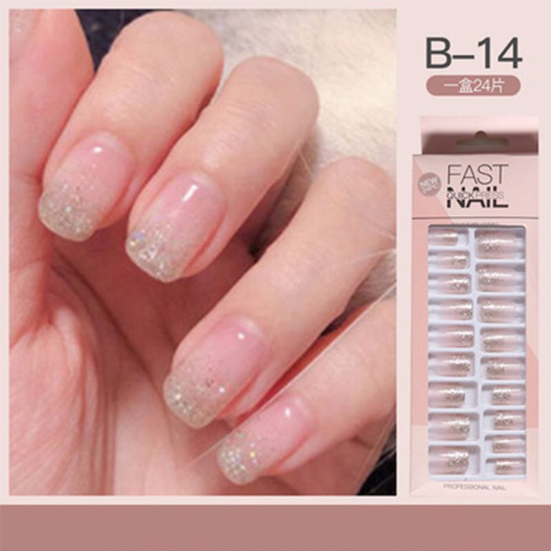 Press on Fake Nails Box of 24 pieces