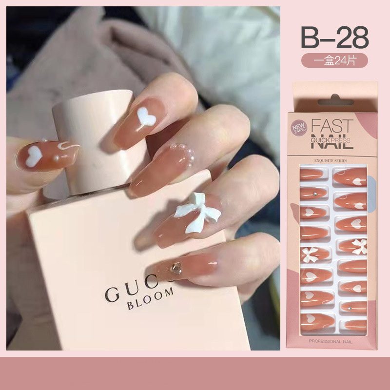 Press on Fake Nails Box of 24 pieces
