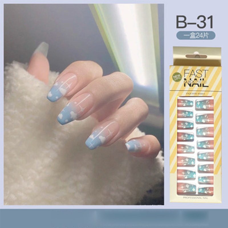 Press on Fake Nails Box of 24 pieces