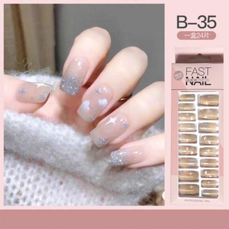 Press on Fake Nails Box of 24 pieces