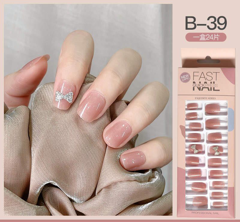 Press on Fake Nails Box of 24 pieces