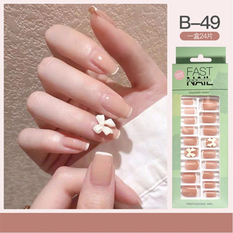 Press on Fake Nails Box of 24 pieces