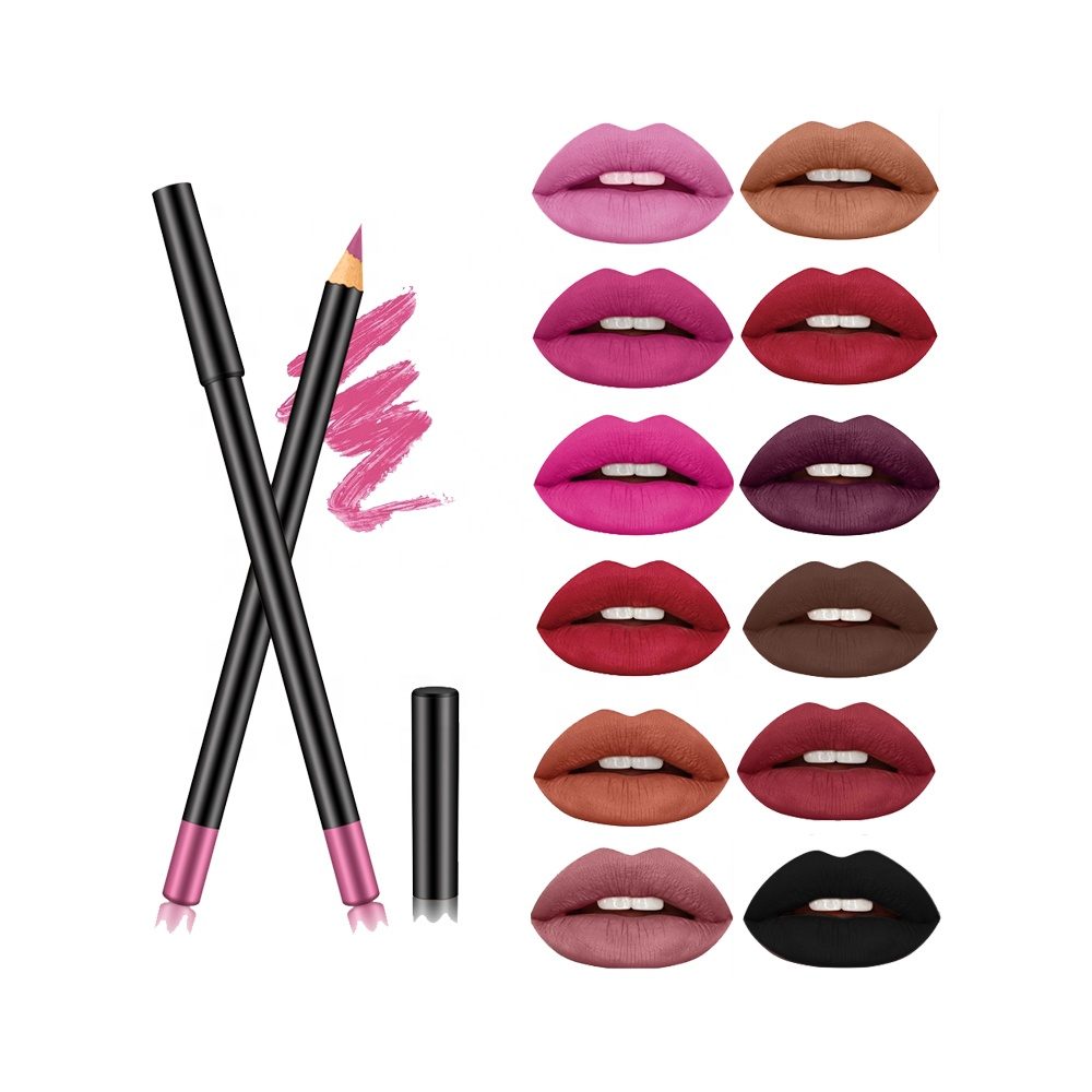 Creamy matte waterproof Long Lasting Lip Liners