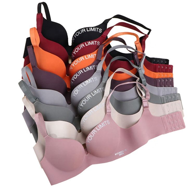 Laser cut no wire super soft bras