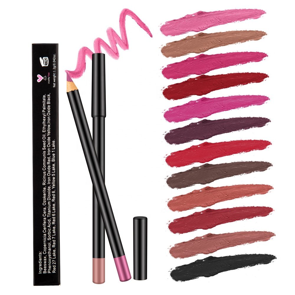 Creamy matte waterproof Long Lasting Lip Liners