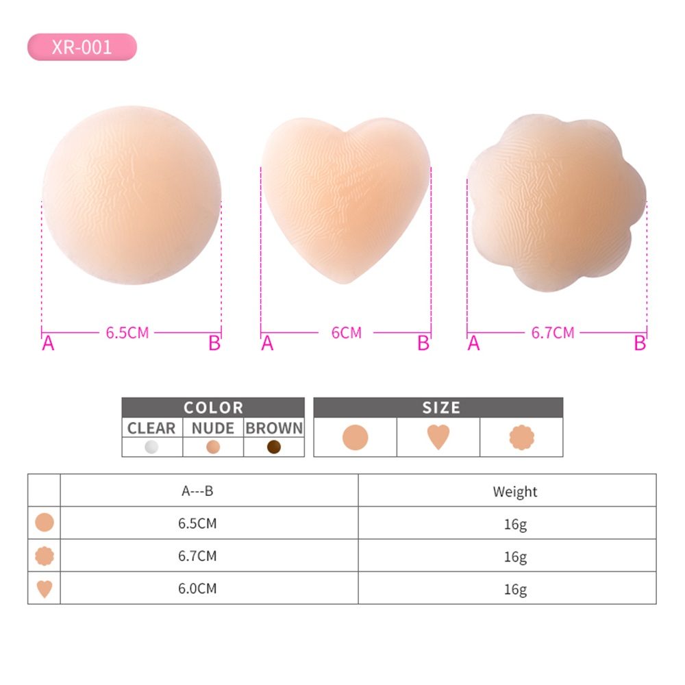 Reusable Silicone Nipple Covers