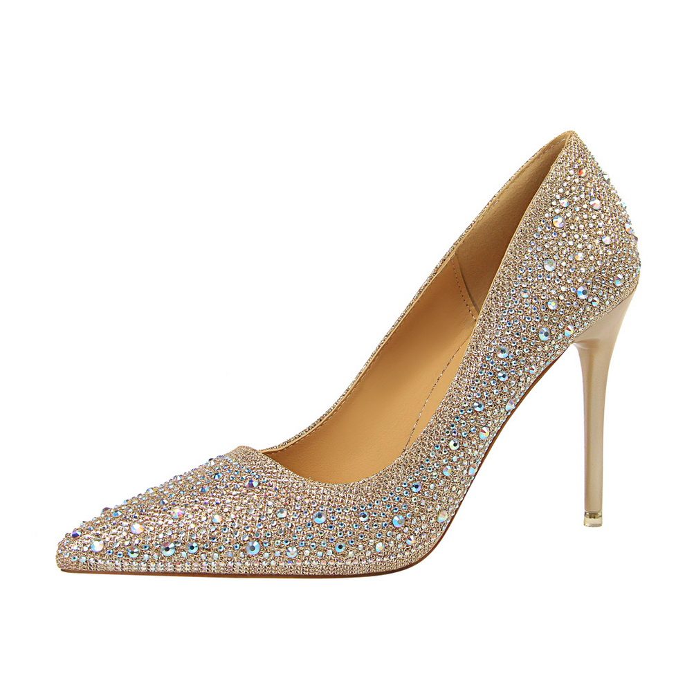 Glamour High Heels Rhinestone Pumps