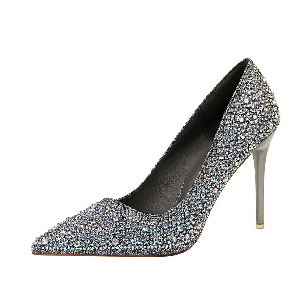 Glamour High Heels Rhinestone Pumps