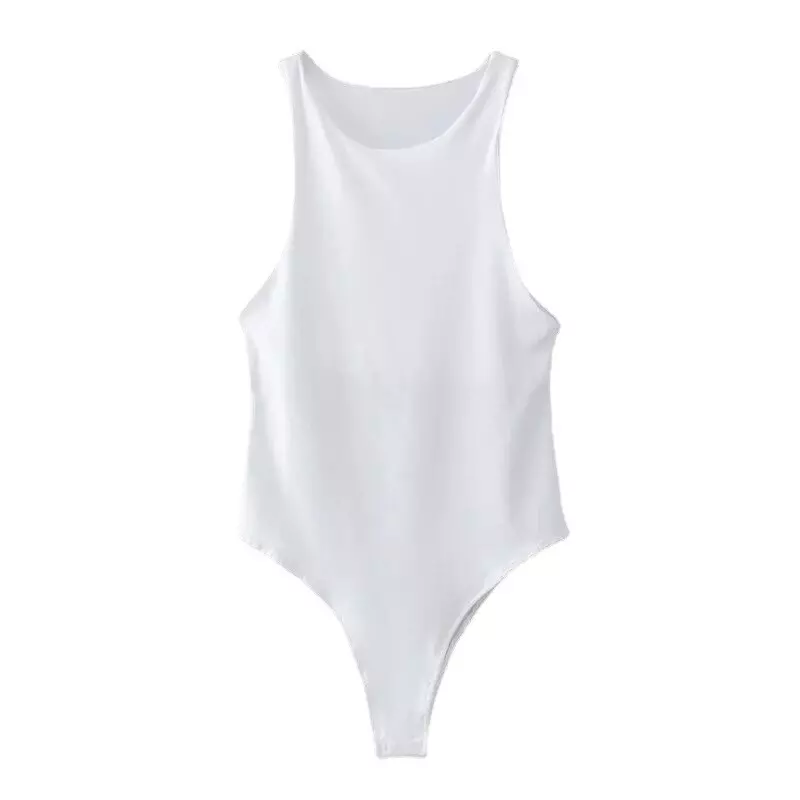 Sleeveless Stretch Bodysuits