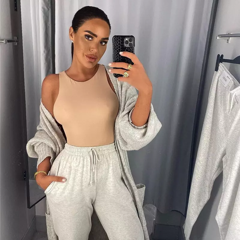Sleeveless Stretch Bodysuits