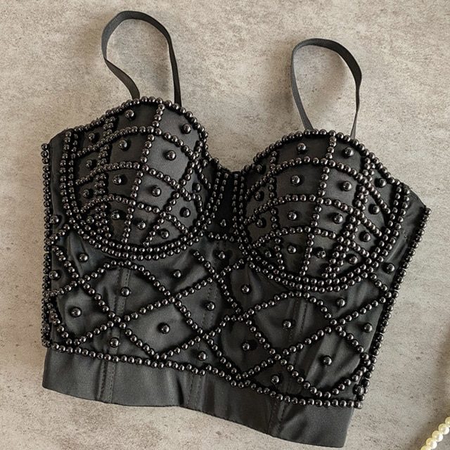 High Quality Bling Corset Tops
