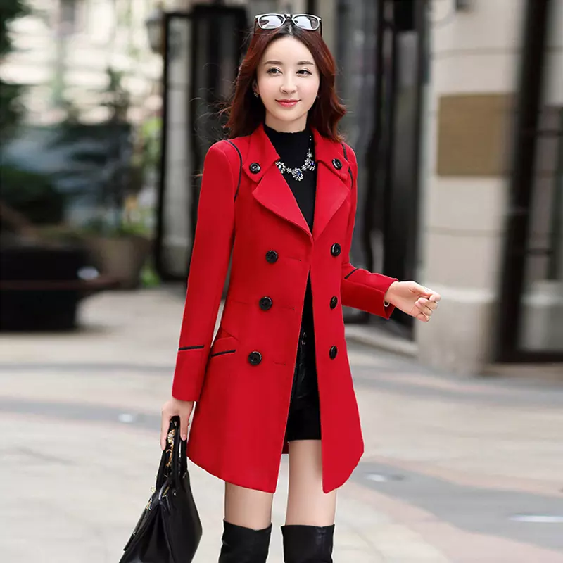 Belted Trendy Super Comfy Woollen Coats
