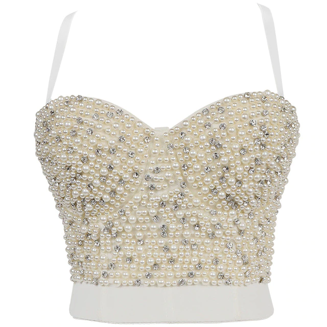 High Quality Bling Corset Tops
