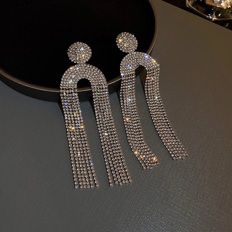 Glamorous Party Statement Earrings